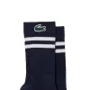 Lacoste Sport High Cut Socken Marineweiß 1 Paar