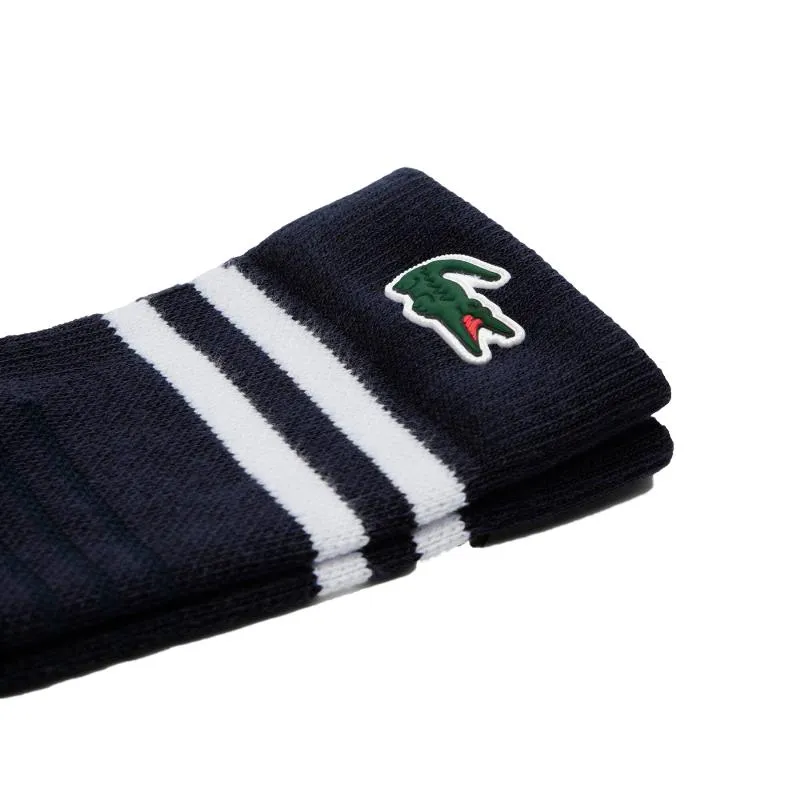 Lacoste Sport High Cut Socken Marineweiß 1 Paar