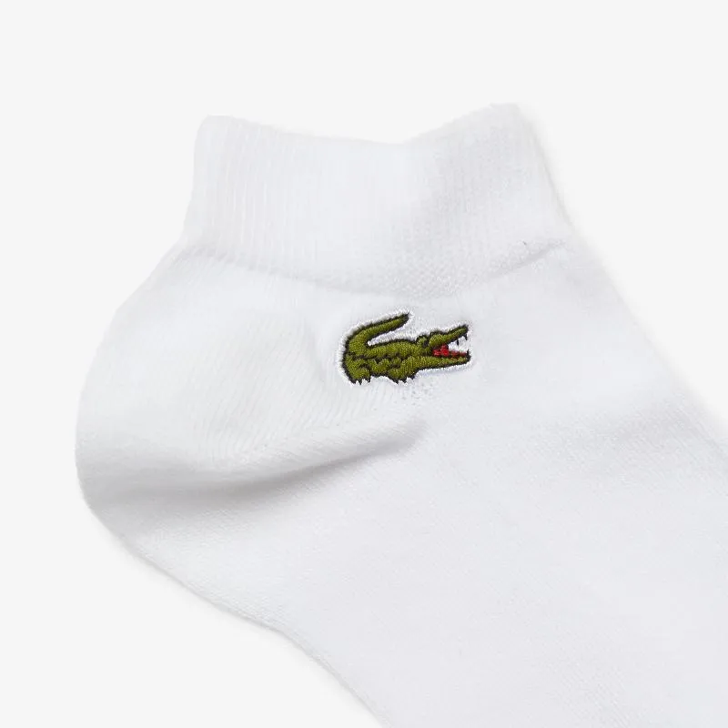 Socks Lacoste Sport Cut Low White 3 Pairs