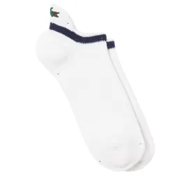 Lacoste Sport Low Cut Socks Navy White 1 Pair