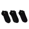 Lacoste Sport Low Cut Socks Black 3 Pairs