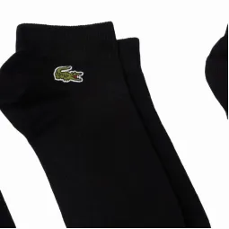 Lacoste Sport Low Cut Socks Black 3 Pairs