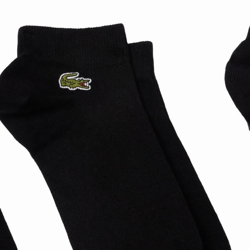 Lacoste Sport Low Cut Socks Black 3 Pairs