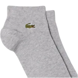 Lacoste Sport Low Cut Socks Navy Black White 3 Pairs