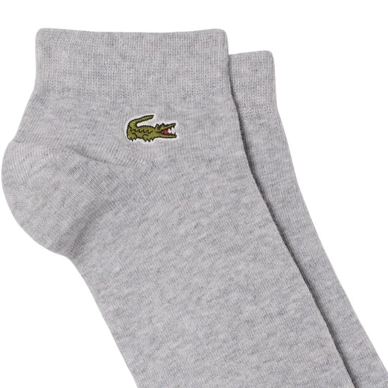 Lacoste Sport Low Cut Socks Navy Black White 3 Pairs