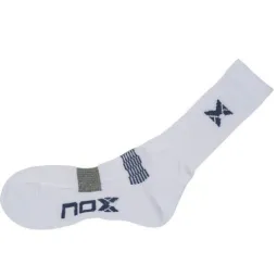 Nox White Blue Socks 1 Pair