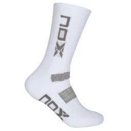 Nox Pro Grey White Socks 1 Pair