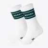 Osaka Colourway Green White Pine Socks 2 Pairs