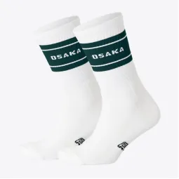 Osaka Colourway Green White Pine Socks 2 Pairs