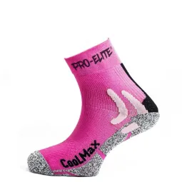 Calcetines Pro Elite Coolmax Rosa 1 Par