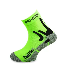 Calcetins Pro Elite Coolmax Verde Fluor 1 Per