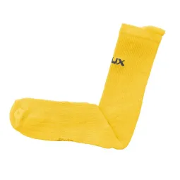 Siux Reveal Long White Yellow Socks 2 Pairs