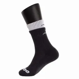 Calcetines Softee Doble Negro Blanco 1 Par