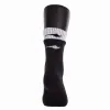 Softee Double Black White Socks 1 Pair