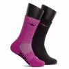 Calcetines Softee Duo Negro Violeta 1 Par