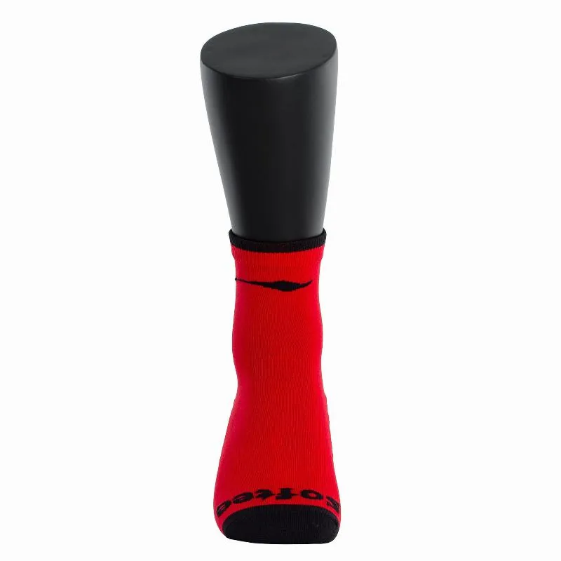 Softee Mid-Calf Socks Red 1 Pair