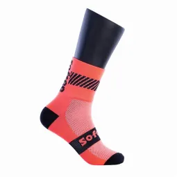 Softee Walk Mid-Calf Coral Socks 1 Pair
