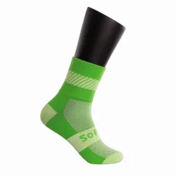 Calcetines Softee Walk Media Caña Verde Fluor 1 Par