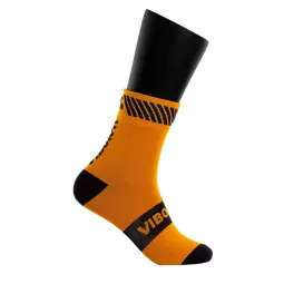 Vibora Kait Mid-Waden-Socken Gold Schwarz 1 Paar