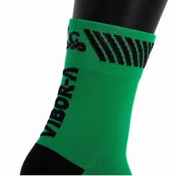 Vibora Kait Mid-Calf Socks Green Black 1 Pair