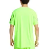 Adidas Club 3 Stripes Lucid Lemon T-Shirt