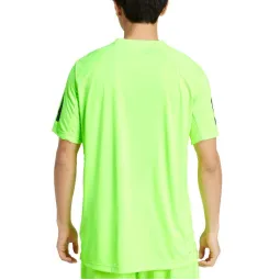 Adidas Club 3 Stripes Lucid Lemon T-Shirt