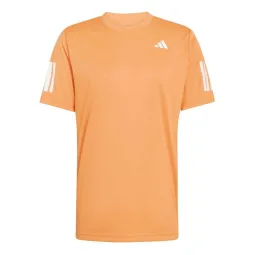 Adidas Club 3 Stripes Orange T-Shirt