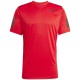 Camiseta Adidas Club 3 Stripes Rojo Negro