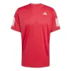 Adidas Club 3 Stripes Ruby T-Shirt