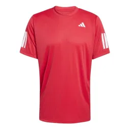 Adidas Club 3 Stripes Ruby T-Shirt
