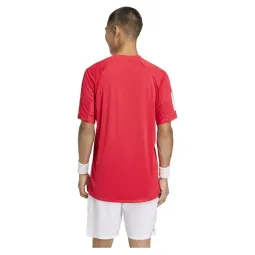Adidas Club 3 Stripes Ruby T-Shirt