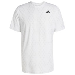 Adidas Club Graphic Climacool White Gray T-Shirt