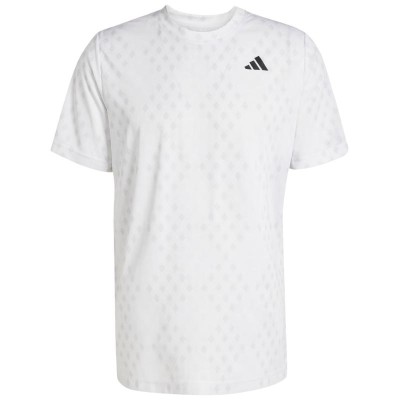 Adidas Club Graphic Climacool White Gray T-Shirt