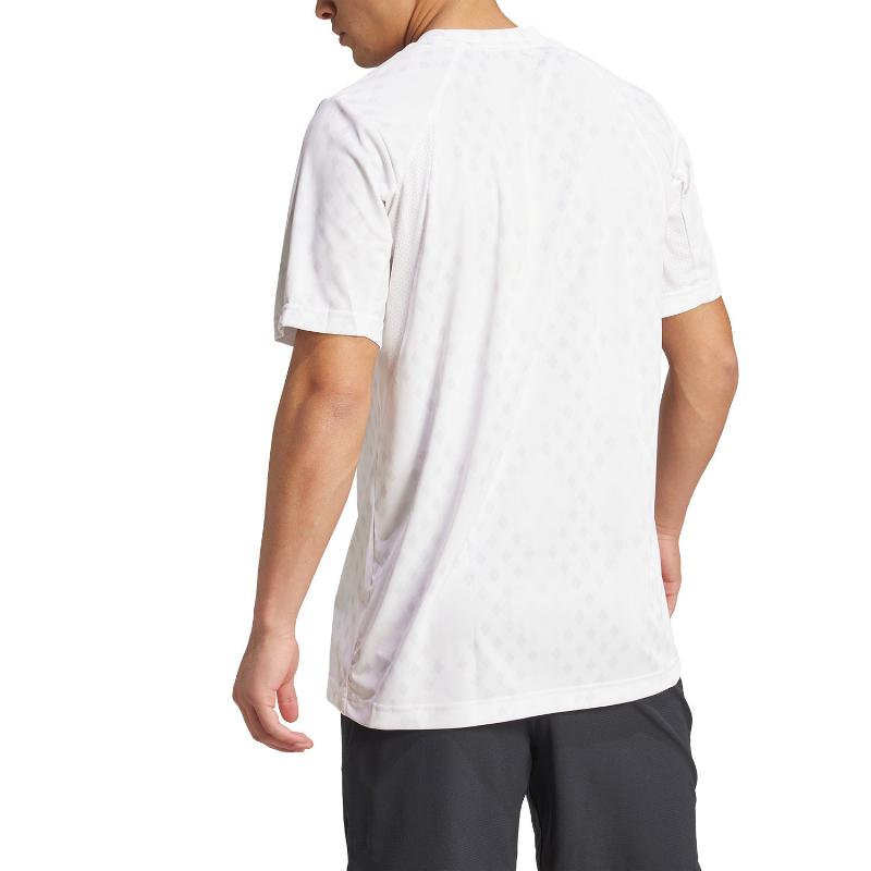 Adidas Club Graphic Climacool White Gray T-Shirt