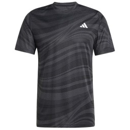 Adidas Club Graphic Black T-Shirt