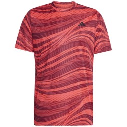 Adidas Club Graphic Red T-Shirt