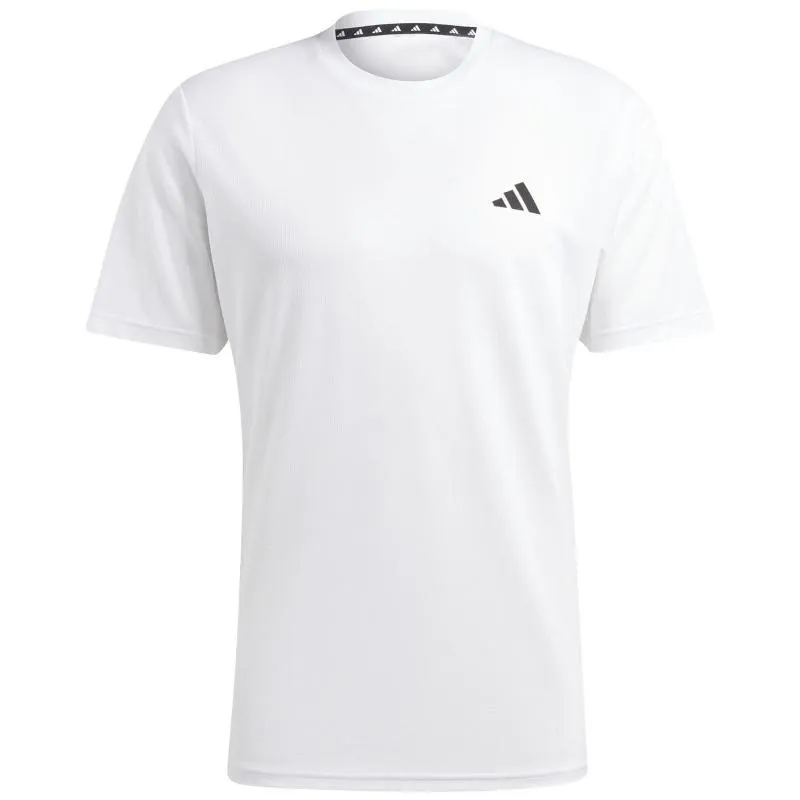 Adidas Essentials Base White Black T-Shirt