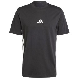 Adidas Essentials Black White T-Shirt