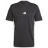 Adidas Essentials Black White T-Shirt