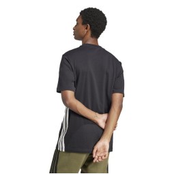 Adidas Essentials Black White T-Shirt