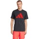 Adidas Essentials Black Red T-Shirt