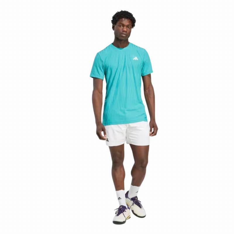 Adidas Freelift Teal Blue T-Shirt