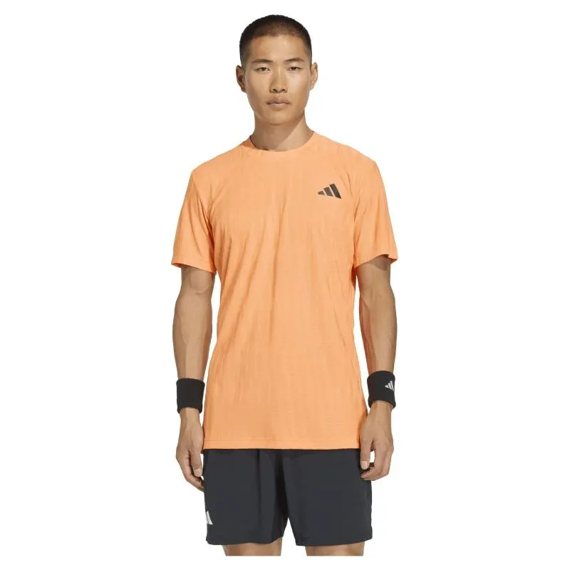 Adidas Freelift Orange Black T-Shirt
