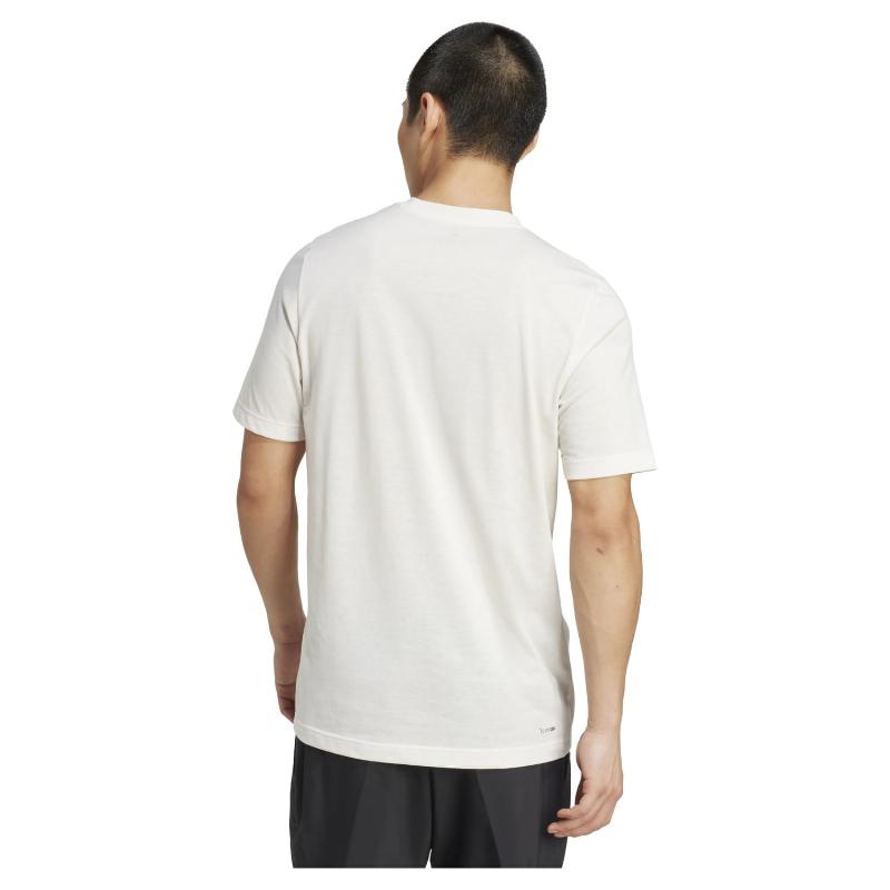 Adidas Heritage Graphic T-shirt Chalk White