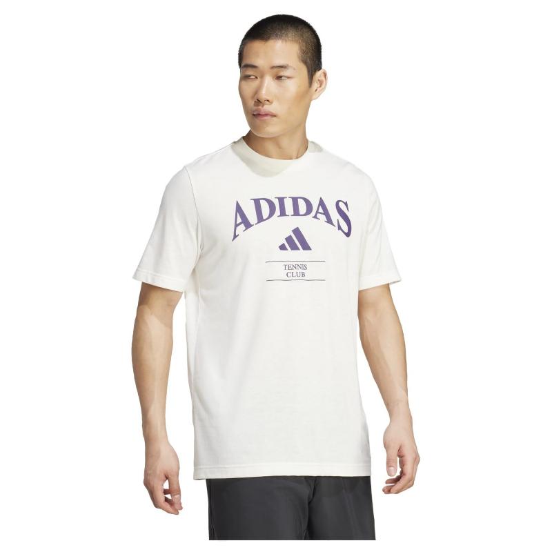 Adidas Heritage Graphic T-shirt Chalk White