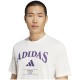 Adidas Heritage Graphic T-shirt Chalk White