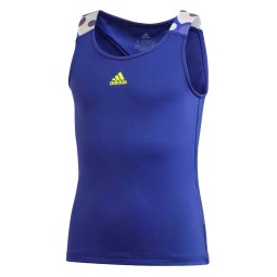 Camiseta Adidas Keyhole Azul Royal Junior