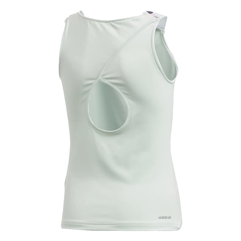 Camiseta Adidas Keyhole Verde Menta Junior - Barata Oferta Outlet