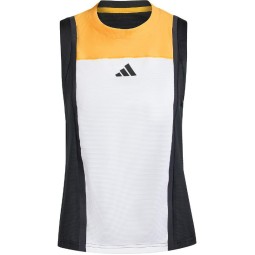 Adidas Match Pro White Orange Black Women''s T-Shirt