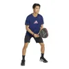 Adidas Padel Graphic Blue T-Shirt